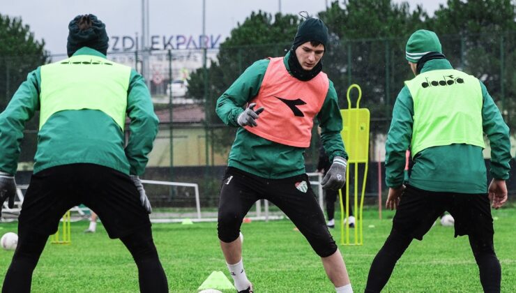 Bursaspor taktik idman yaptı