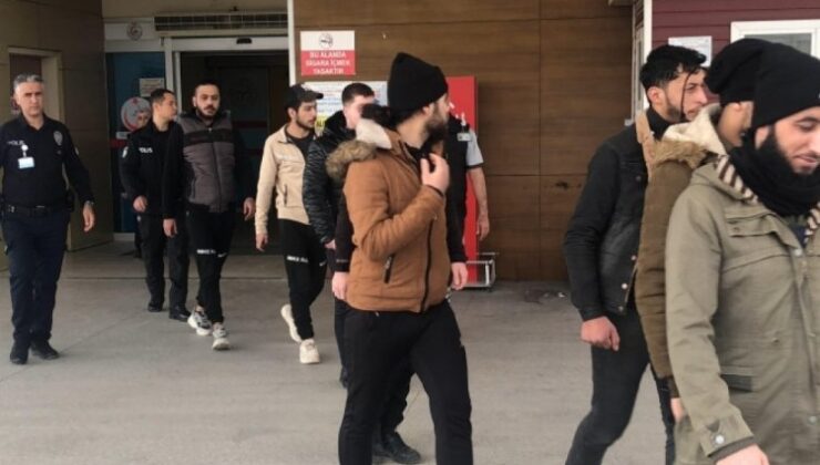 Bursa’da 12 kaçak göçmen yakalandı