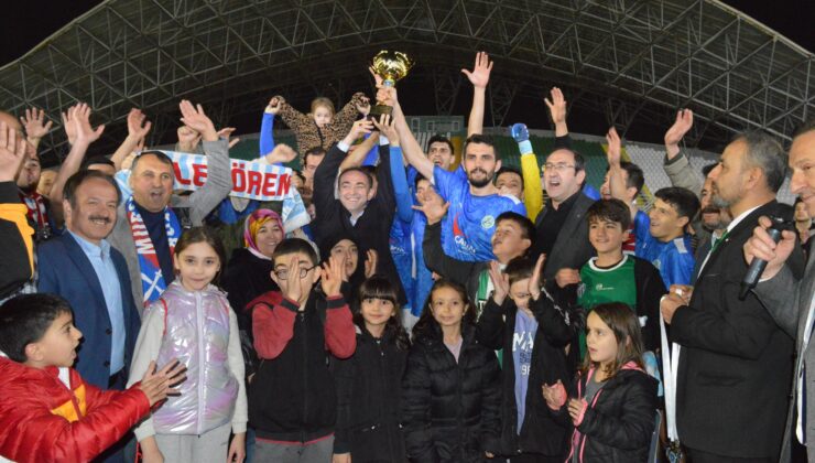 DAĞDER Futbol turnuvasında coşkulu final!