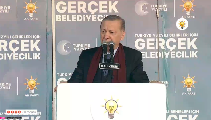 Cumhurbaşkanı Erdoğan’dan muhalefete eleştiri