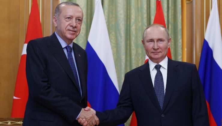 Cumhurbaşkanı Erdoğan, Putin ile görüştü