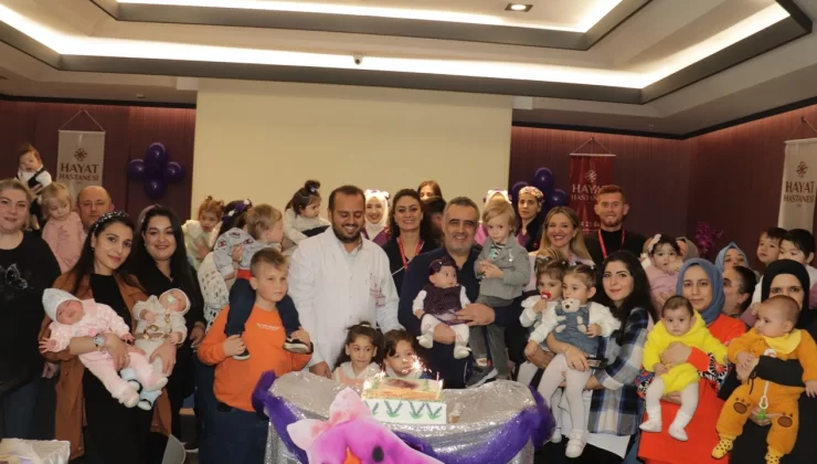 Bursa’da Özel Hayat Hastanesi prematüre bebek ve çocukları ağırladı