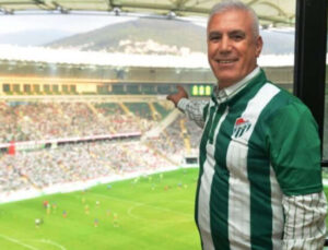 Mustafa Bozbey’in Bursaspor sevinci