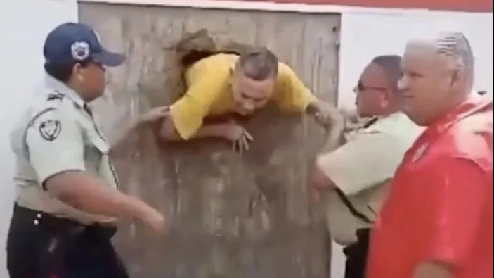 Tünel kazan mahkumların görüntüleri viral oldu!