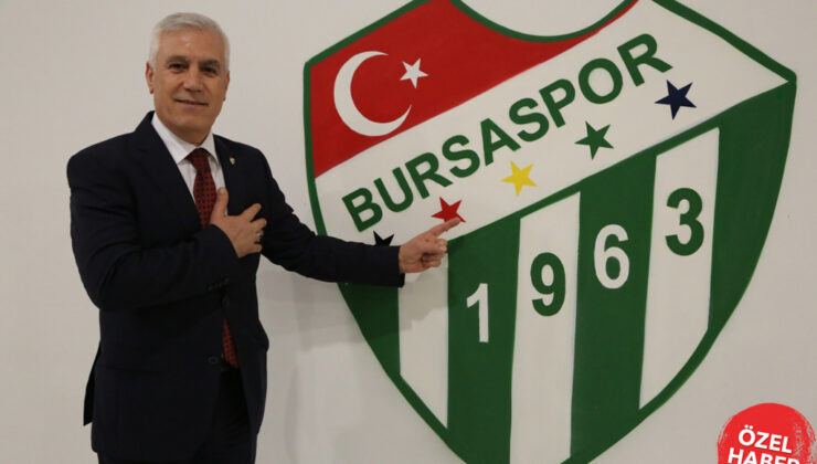 Bursaspor’dan Mustafa Bozbey’e tebrik mesajı!