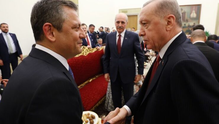Cumhurbaşkanı Erdoğan ile CHP lideri Özel bir araya geldi