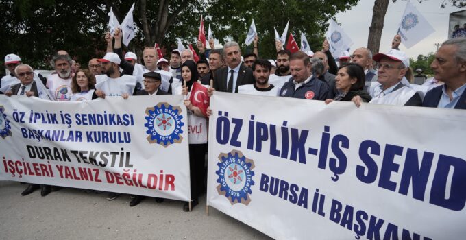 Bursa’da tekstil işçileri 83 gündür grevde!