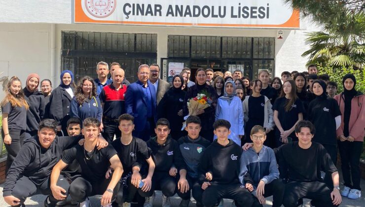 Bursa’da Dünya İklim Günü’nde öğrenciler bilgilendirildi
