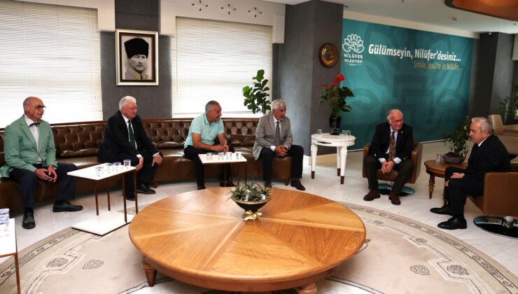 Sinan Bür ve ekibinden Başkan Özdemir’e ziyaret
