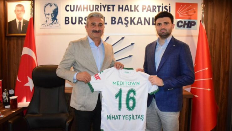 Bursaspor’dan CHP’ye ziyaret!