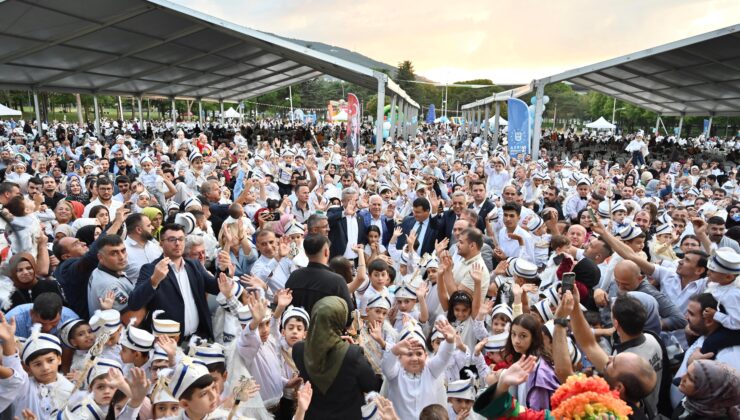 Bursa Büyükşehir’den sünnet şöleni coşkusu