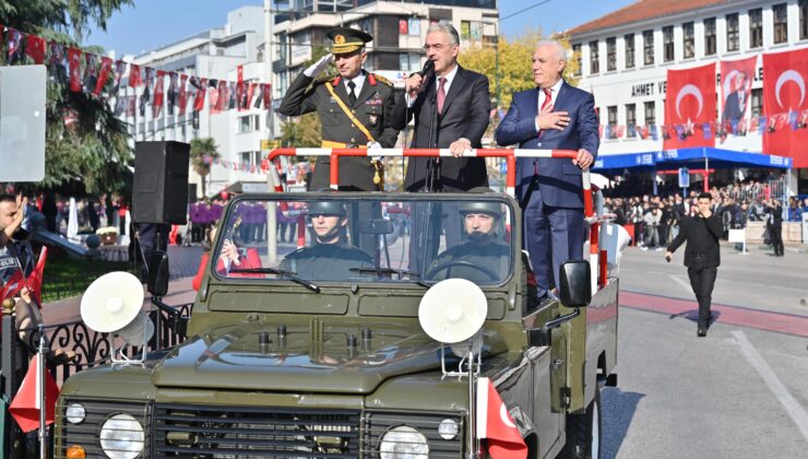 Cumhuriyet Bayramı’nda Bursa’ya yakışan kutlamalar