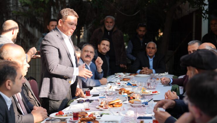 Başkan Aydın, Panayır Mahallesi sakinleri ile bir araya geldi