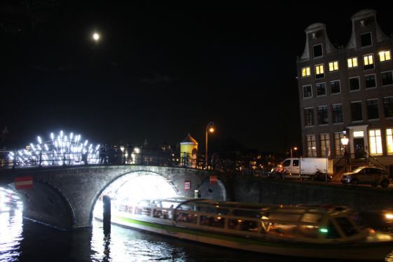 Amsterdam’da ışık sanat festivali