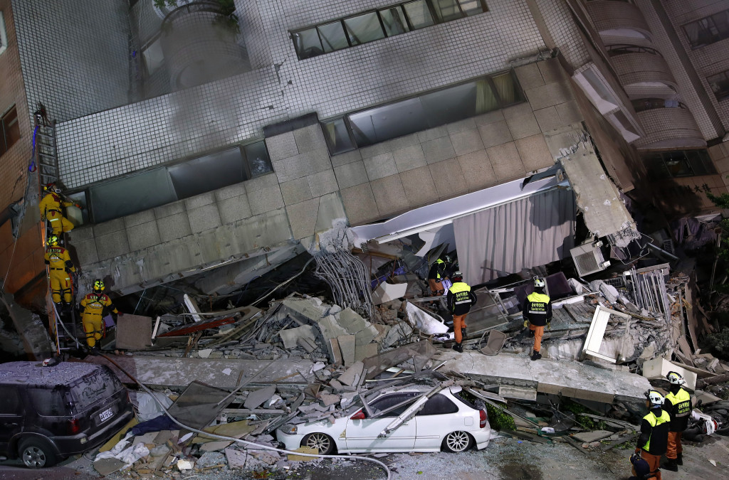 Tayvan’daki depremde onlarca kişi kayıp